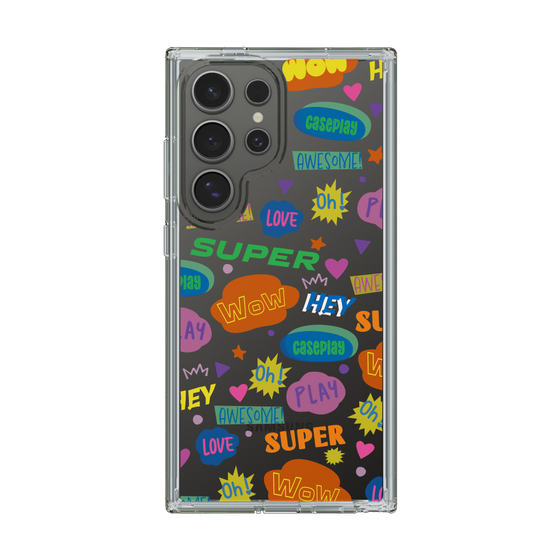 Slim Protection Case［ Original - Colorful Moji ］