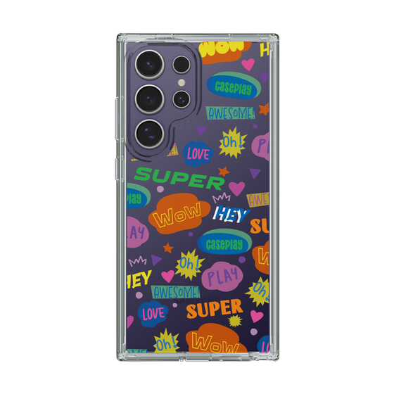 Slim Protection Case［ Original - Colorful Moji ］