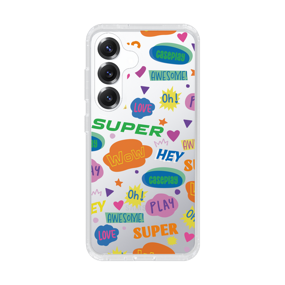Slim Protection Case［ Original - Colorful Moji ］