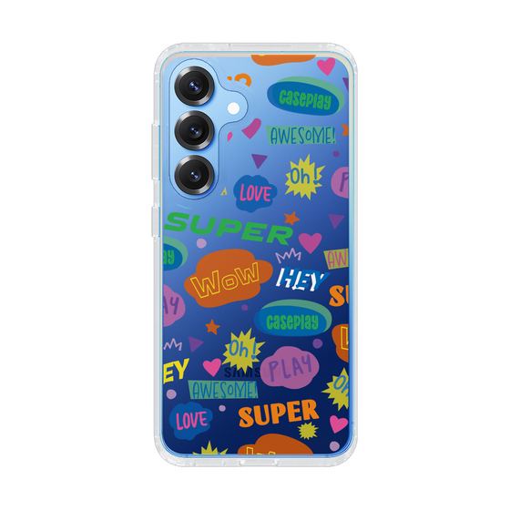 Slim Protection Case［ Original - Colorful Moji ］