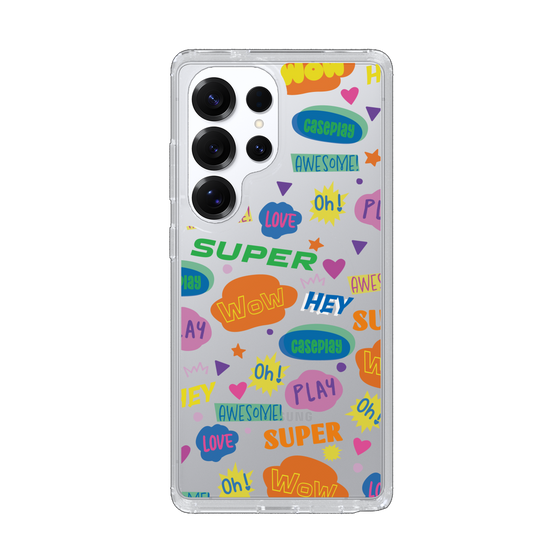 Slim Protection Case［ Original - Colorful Moji ］