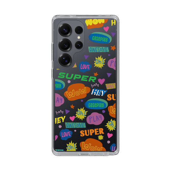Slim Protection Case［ Original - Colorful Moji ］