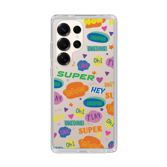Slim Protection Case［ Original - Colorful Moji ］