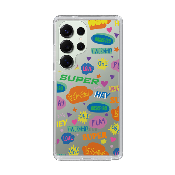 Slim Protection Case［ Original - Colorful Moji ］