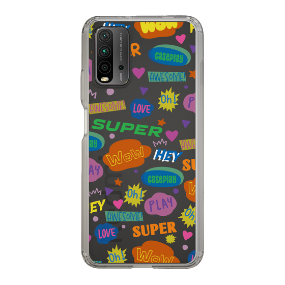 Slim Protection Case［ Original - Colorful Moji ］