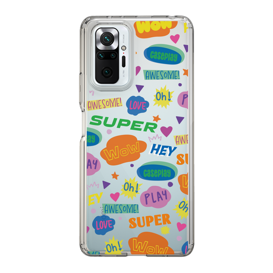Slim Protection Case［ Original - Colorful Moji ］