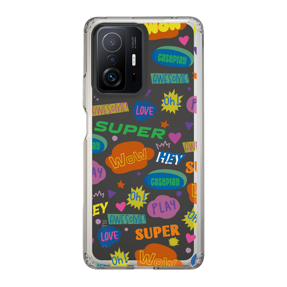 Slim Protection Case［ Original - Colorful Moji ］