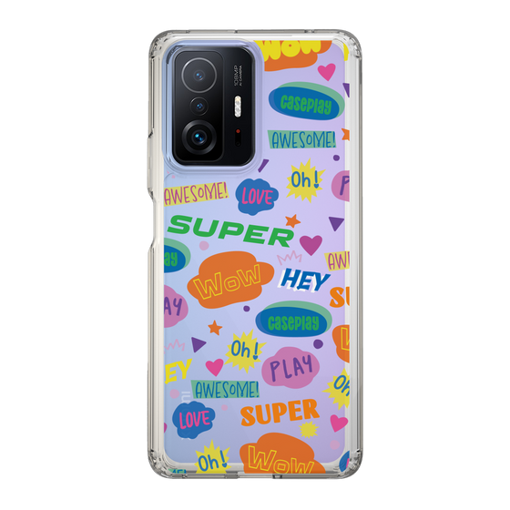 Slim Protection Case［ Original - Colorful Moji ］