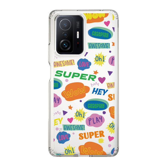 Slim Protection Case［ Original - Colorful Moji ］