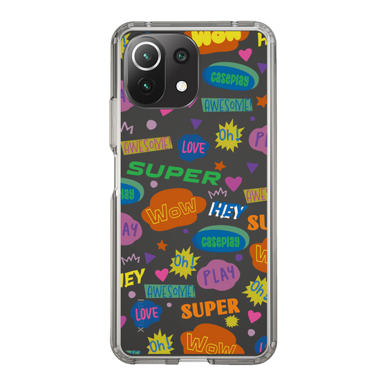 Slim Protection Case［ Original - Colorful Moji ］