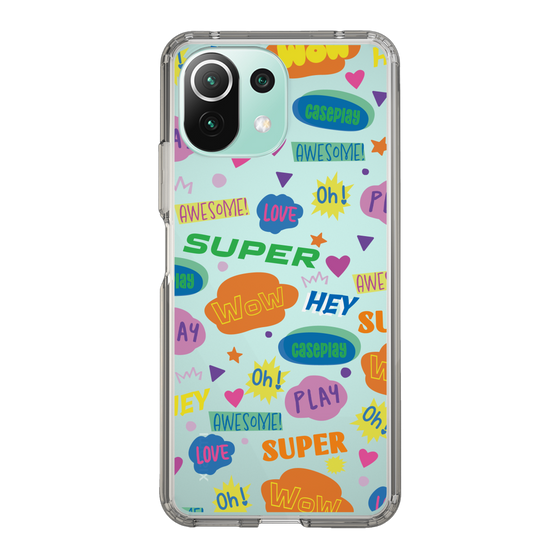 Slim Protection Case［ Original - Colorful Moji ］