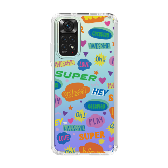 Slim Protection Case［ Original - Colorful Moji ］