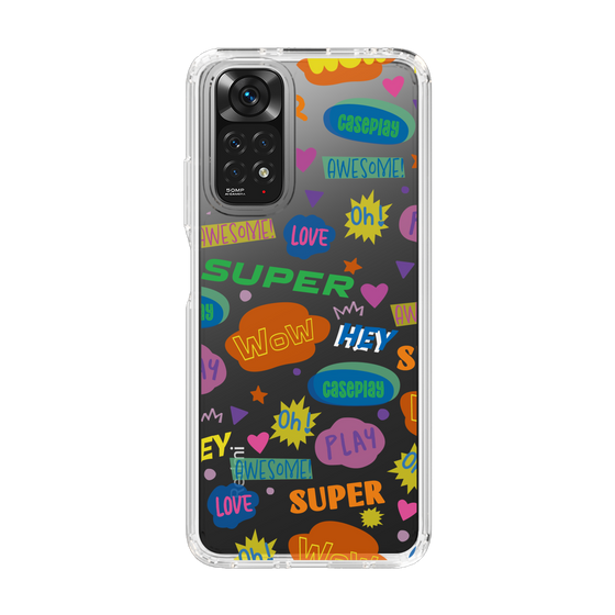 Slim Protection Case［ Original - Colorful Moji ］