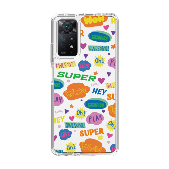 Slim Protection Case［ Original - Colorful Moji ］