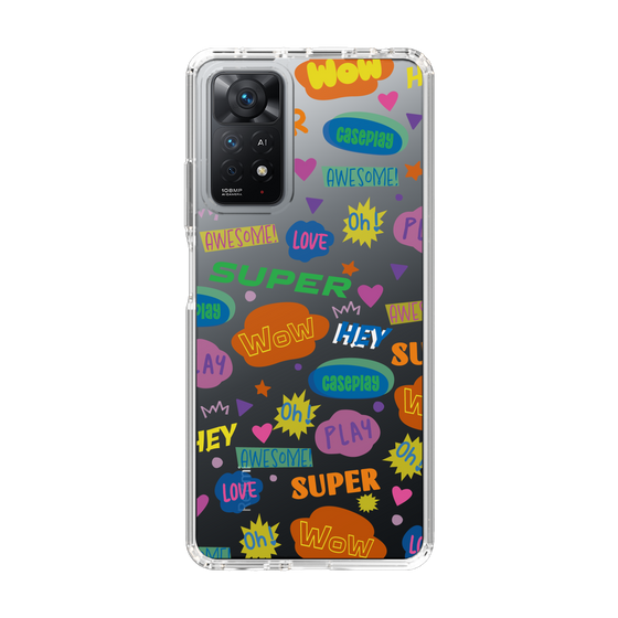Slim Protection Case［ Original - Colorful Moji ］