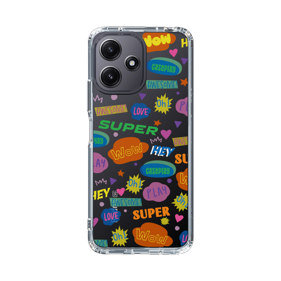 Slim Protection Case［ Original - Colorful Moji ］
