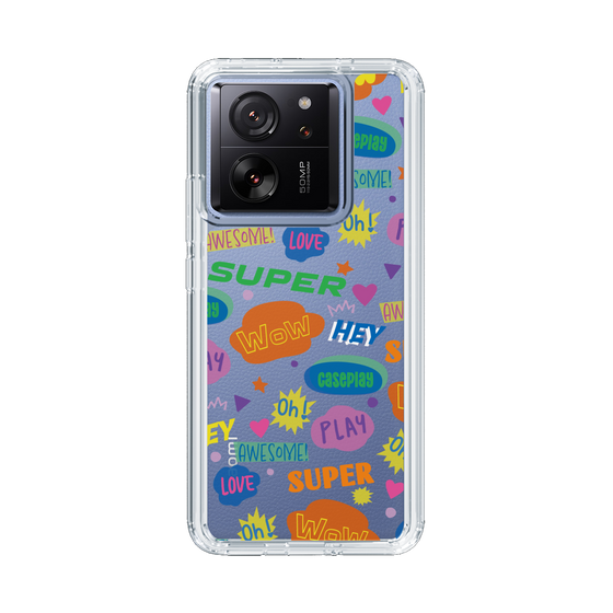Slim Protection Case［ Original - Colorful Moji ］