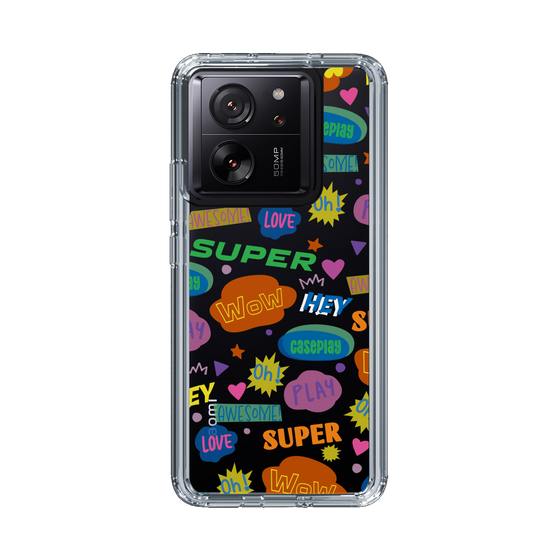 Slim Protection Case［ Original - Colorful Moji ］
