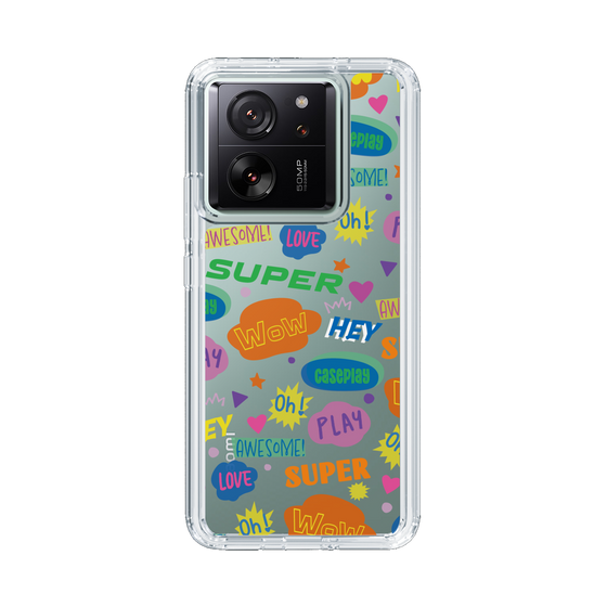 Slim Protection Case［ Original - Colorful Moji ］