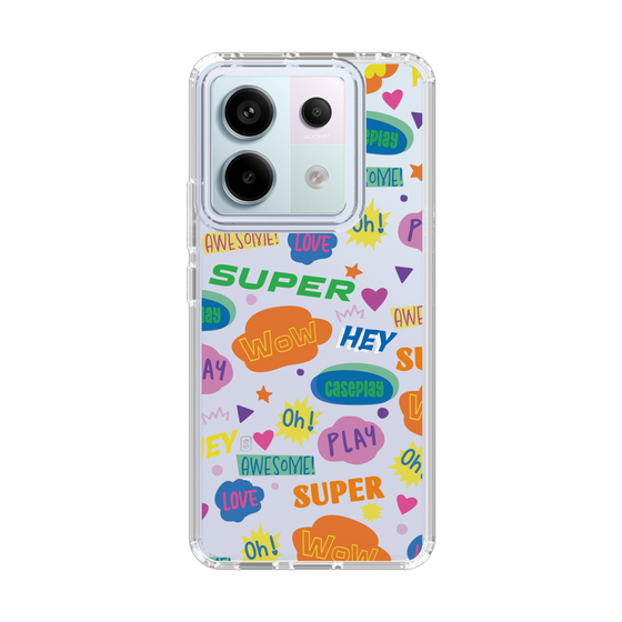 Slim Protection Case［ Original - Colorful Moji ］