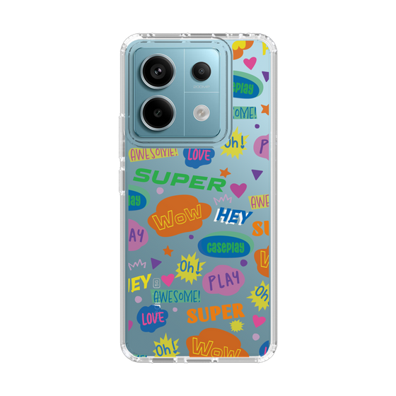 Slim Protection Case［ Original - Colorful Moji ］