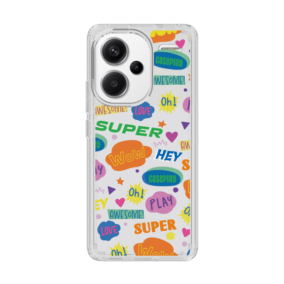 Slim Protection Case［ Original - Colorful Moji ］