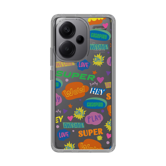 Slim Protection Case［ Original - Colorful Moji ］