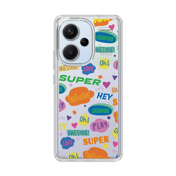Slim Protection Case［ Original - Colorful Moji ］
