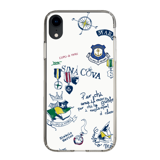 Slim Protection Case［ SINA COVA - All-Over Marine Motif ］