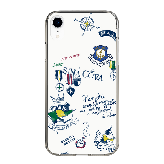 Slim Protection Case［ SINA COVA - All-Over Marine Motif ］