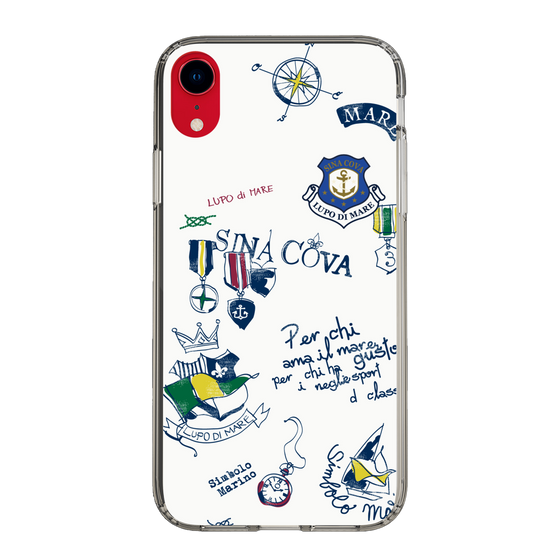 Slim Protection Case［ SINA COVA - All-Over Marine Motif ］