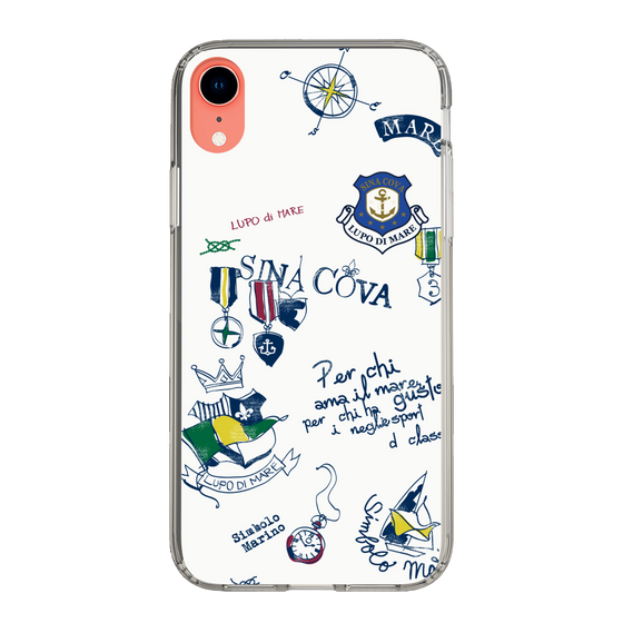 Slim Protection Case［ SINA COVA - All-Over Marine Motif ］