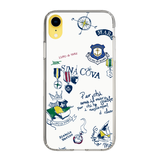 Slim Protection Case［ SINA COVA - All-Over Marine Motif ］