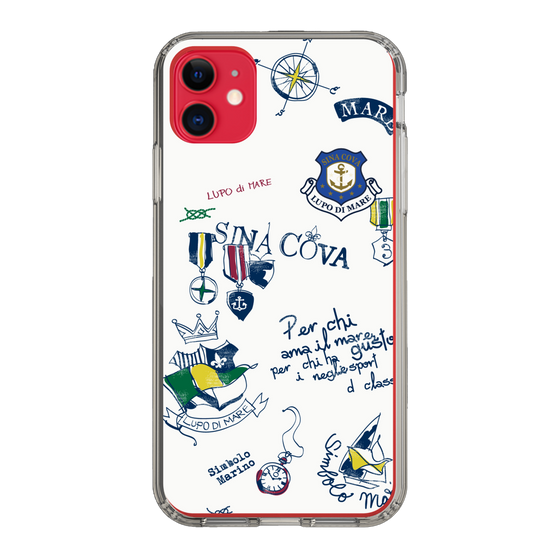 Slim Protection Case［ SINA COVA - All-Over Marine Motif ］
