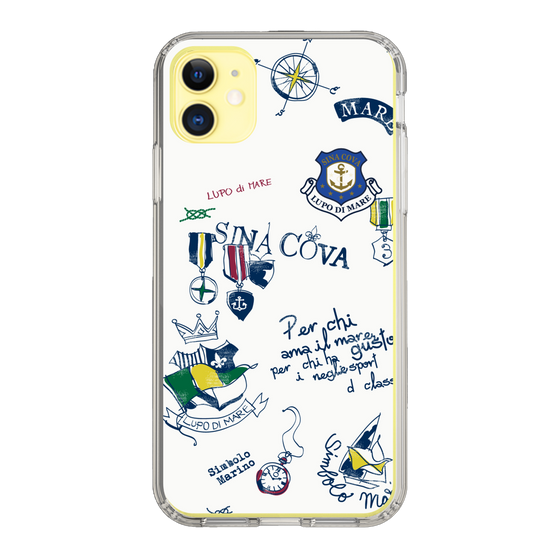 Slim Protection Case［ SINA COVA - All-Over Marine Motif ］