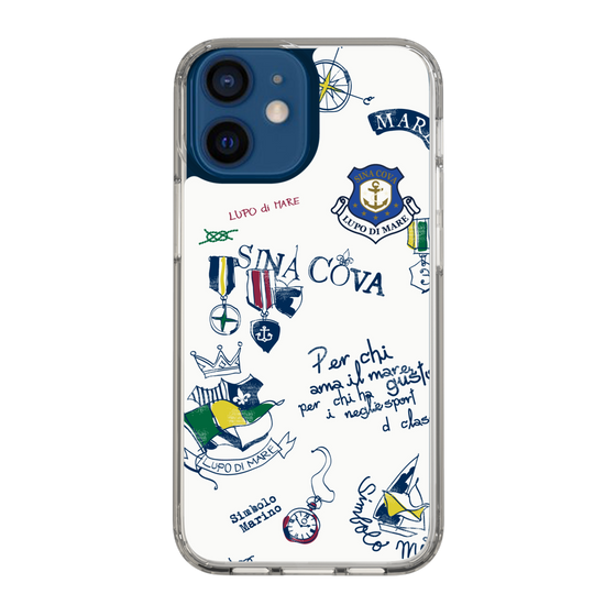 Slim Protection Case［ SINA COVA - All-Over Marine Motif ］