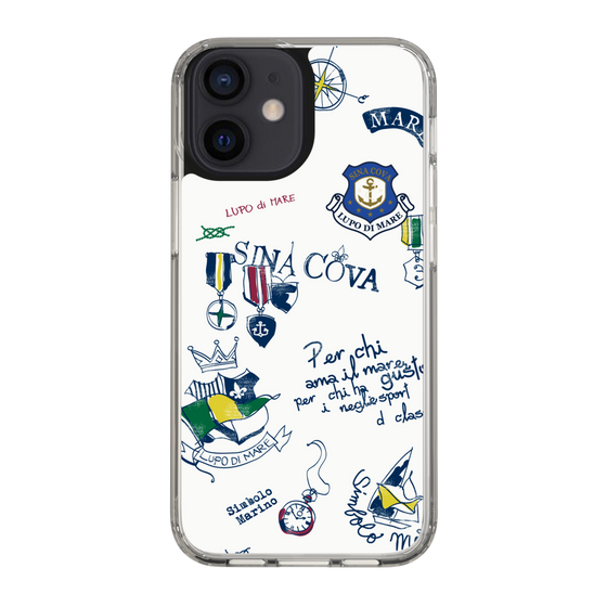 Slim Protection Case［ SINA COVA - All-Over Marine Motif ］