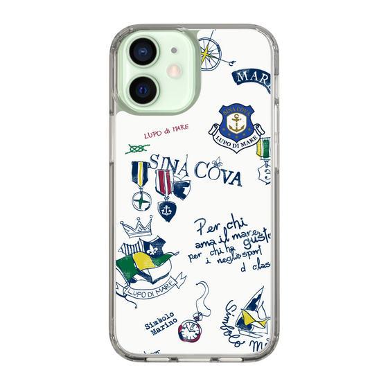 Slim Protection Case［ SINA COVA - All-Over Marine Motif ］