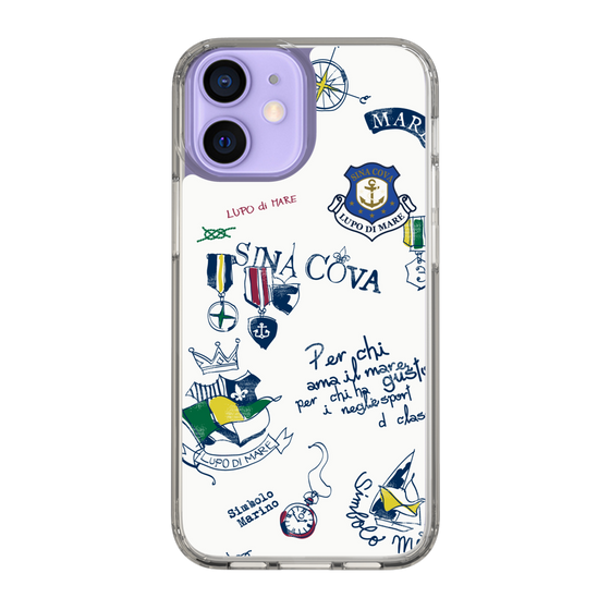 Slim Protection Case［ SINA COVA - All-Over Marine Motif ］