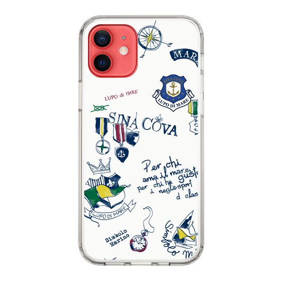 Slim Protection Case［ SINA COVA - All-Over Marine Motif ］