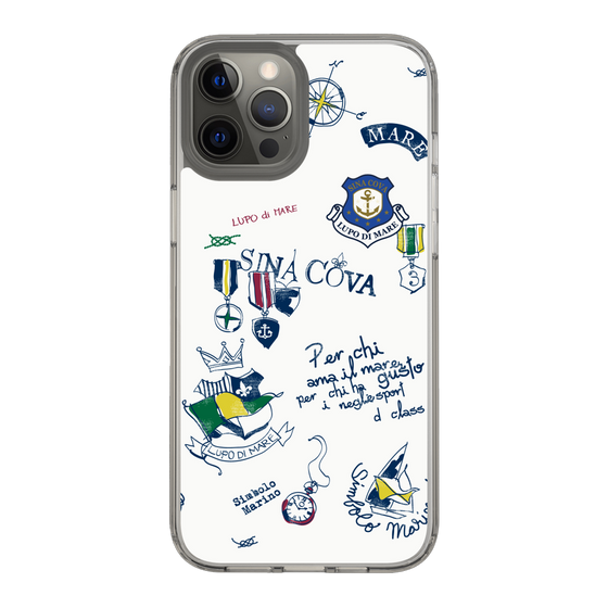 Slim Protection Case［ SINA COVA - All-Over Marine Motif ］