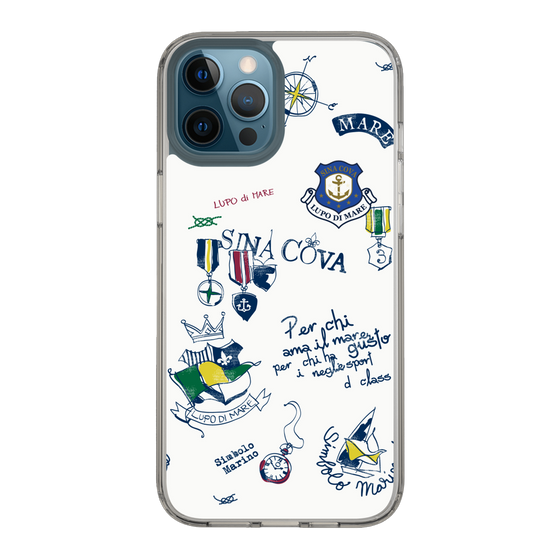 Slim Protection Case［ SINA COVA - All-Over Marine Motif ］