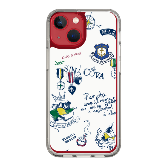 Slim Protection Case［ SINA COVA - All-Over Marine Motif ］