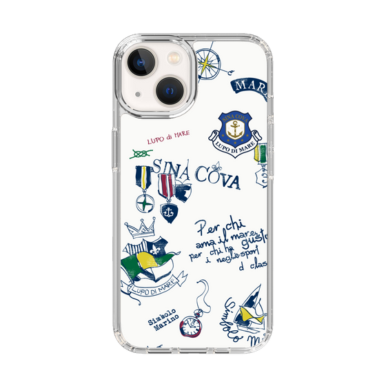 Slim Protection Case［ SINA COVA - All-Over Marine Motif ］