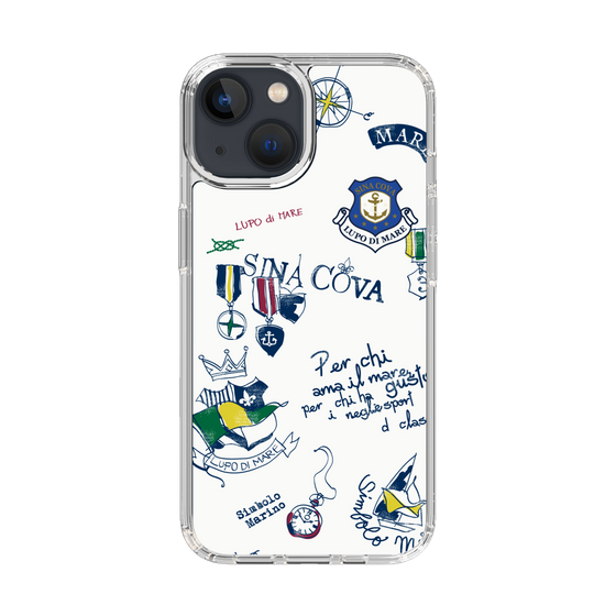 Slim Protection Case［ SINA COVA - All-Over Marine Motif ］
