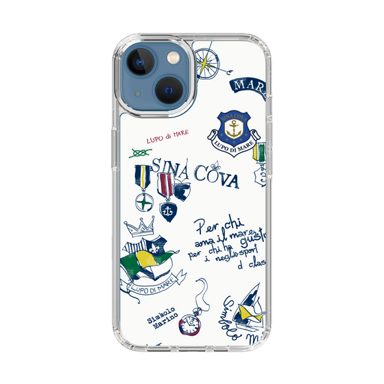 Slim Protection Case［ SINA COVA - All-Over Marine Motif ］