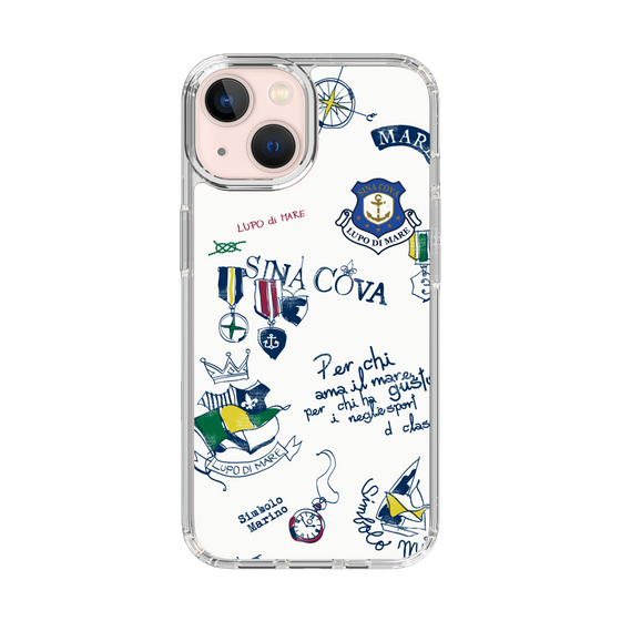 Slim Protection Case［ SINA COVA - All-Over Marine Motif ］
