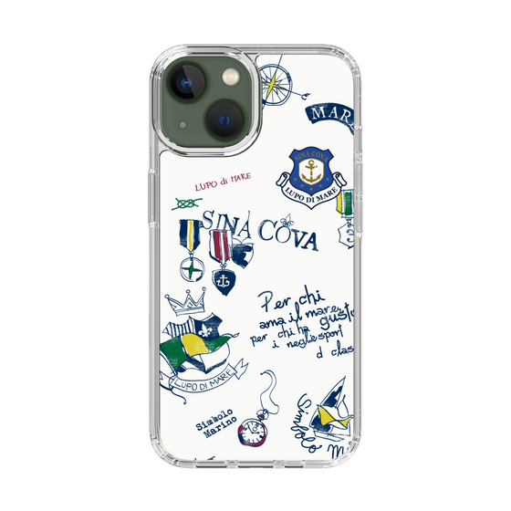 Slim Protection Case［ SINA COVA - All-Over Marine Motif ］