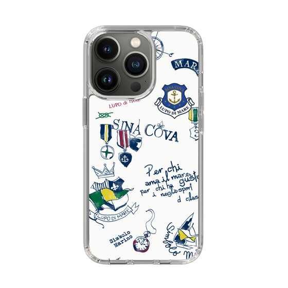 Slim Protection Case［ SINA COVA - All-Over Marine Motif ］