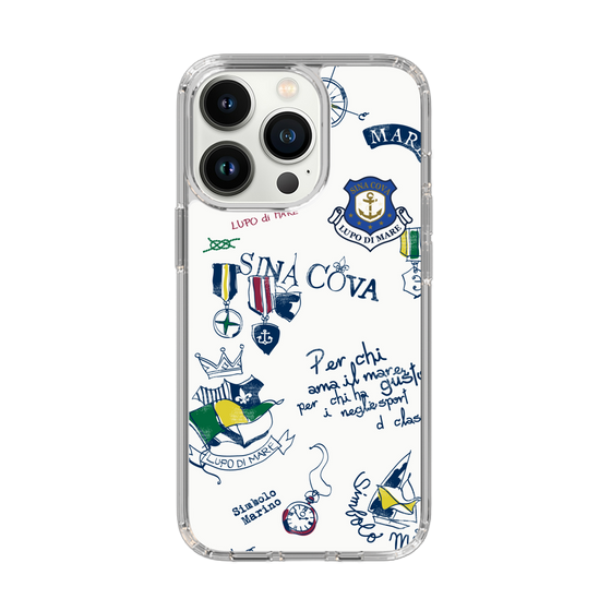 Slim Protection Case［ SINA COVA - All-Over Marine Motif ］